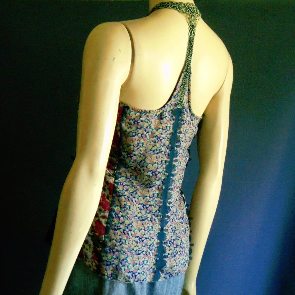 Beguile by Byron Lars Wilderflora Racerback Top 4 - Picture 10 of 13